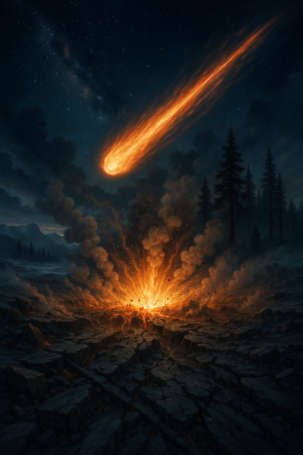 Younger Dryas Impact Event Visualization